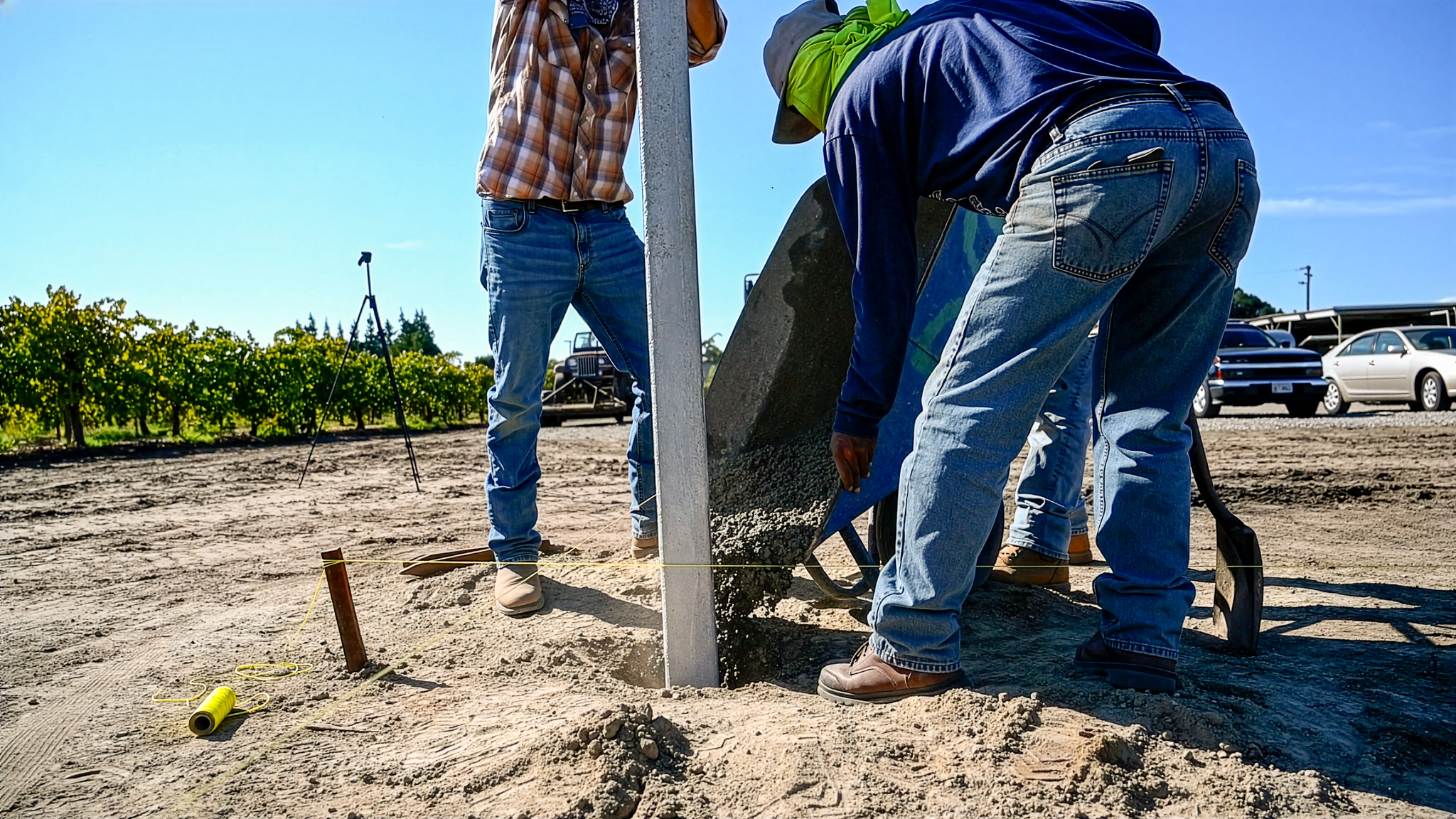 Harvest Pillar installation